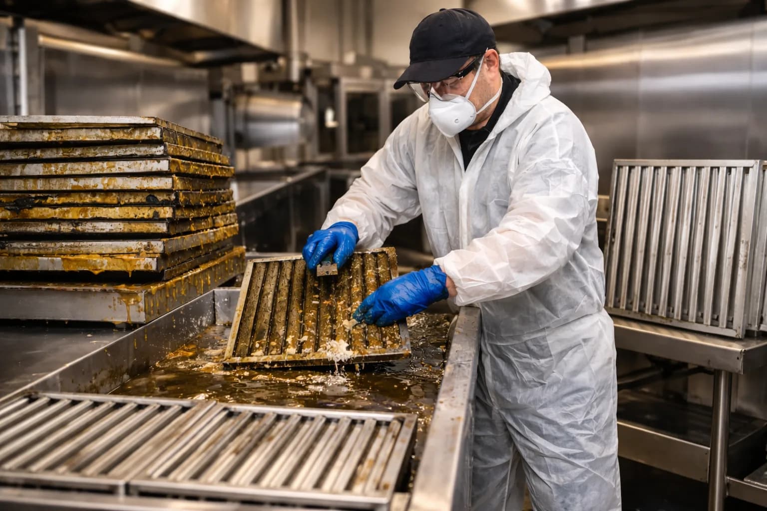 Emhætter og fedtkanaler